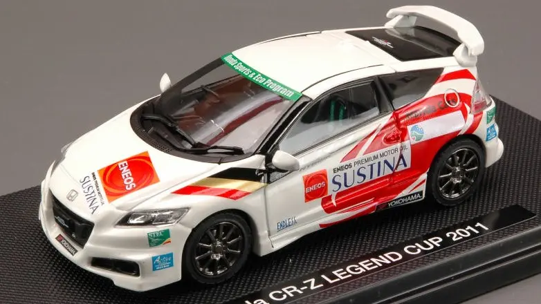 HONDA CR-Z LEGEND CUP 2011 WHITE (DECALS FOR N.3/15/32/37) 1