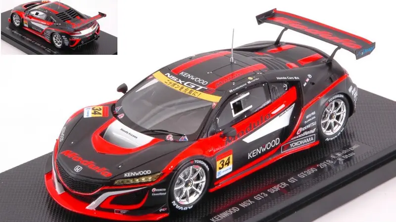 HONDA NSX GT3 N.34 SUPER GT300 2018 R.MICHIGAMI-H.OTSU 1