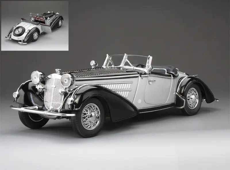 HORCH 855 SPECIAL ROADSTER 1939 BLACK/SILVER 1