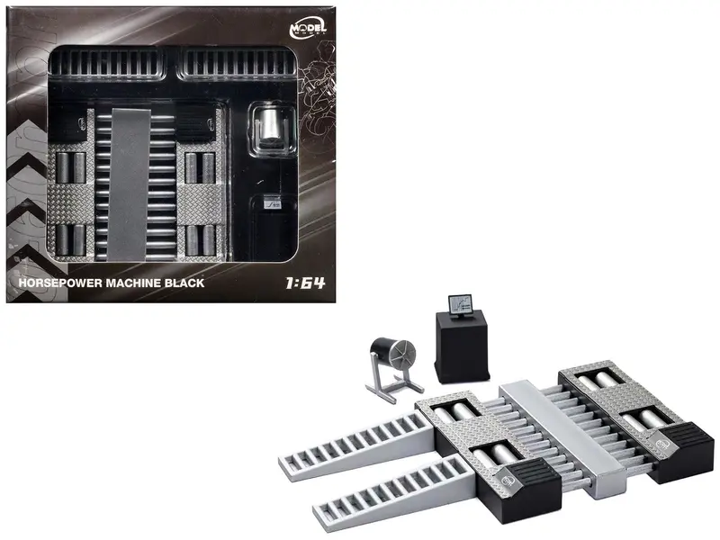 Horsepower Machine Black 1/64 Diecast Model by Model Model