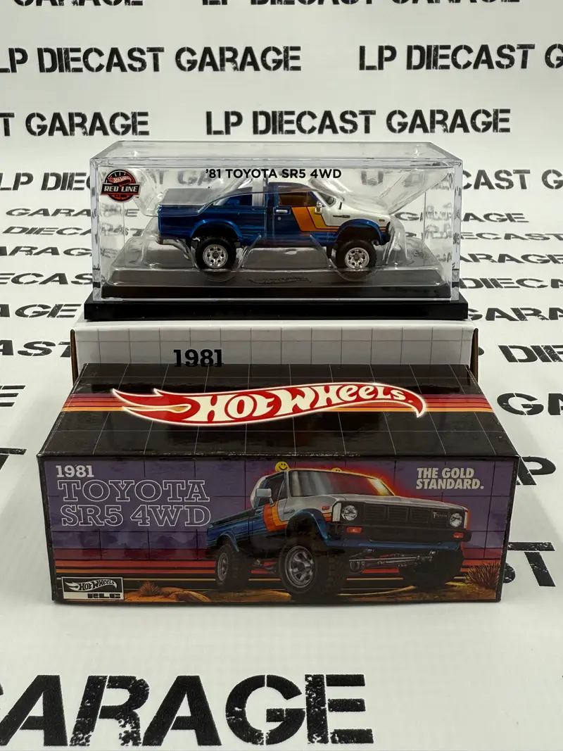 HOT WHEELS 1981 Toyota SR5 4WD Truck Blue RLC Club 1