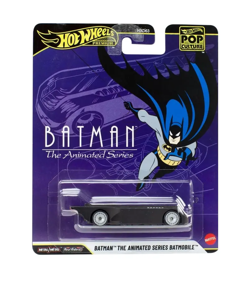 HOT WHEELS BATMAN THE ANIMATED SERIES BATMOBILE