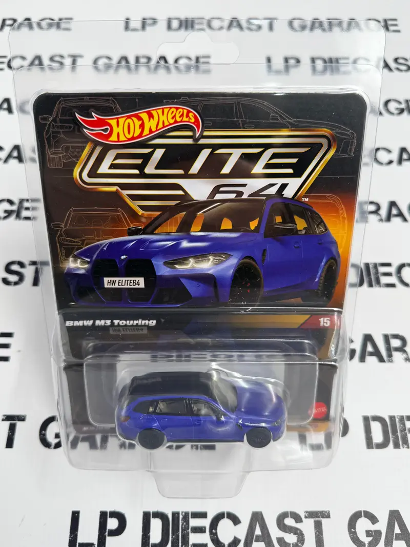 HOT WHEELS BMW M3 Touring Wagon Blue Elite 64 1