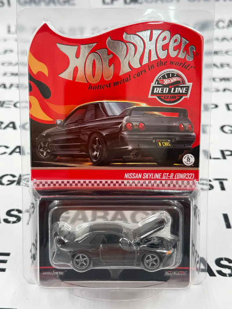 HOT WHEELS Nissan Skyline GT-R (BNR32) Black RLC Club 1