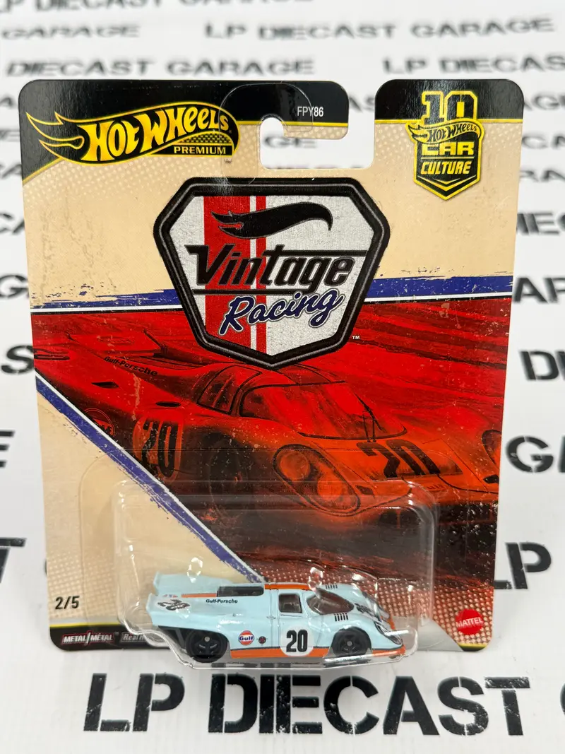 HOT WHEELS Porsche 917K Gulf Vintage Racing 1