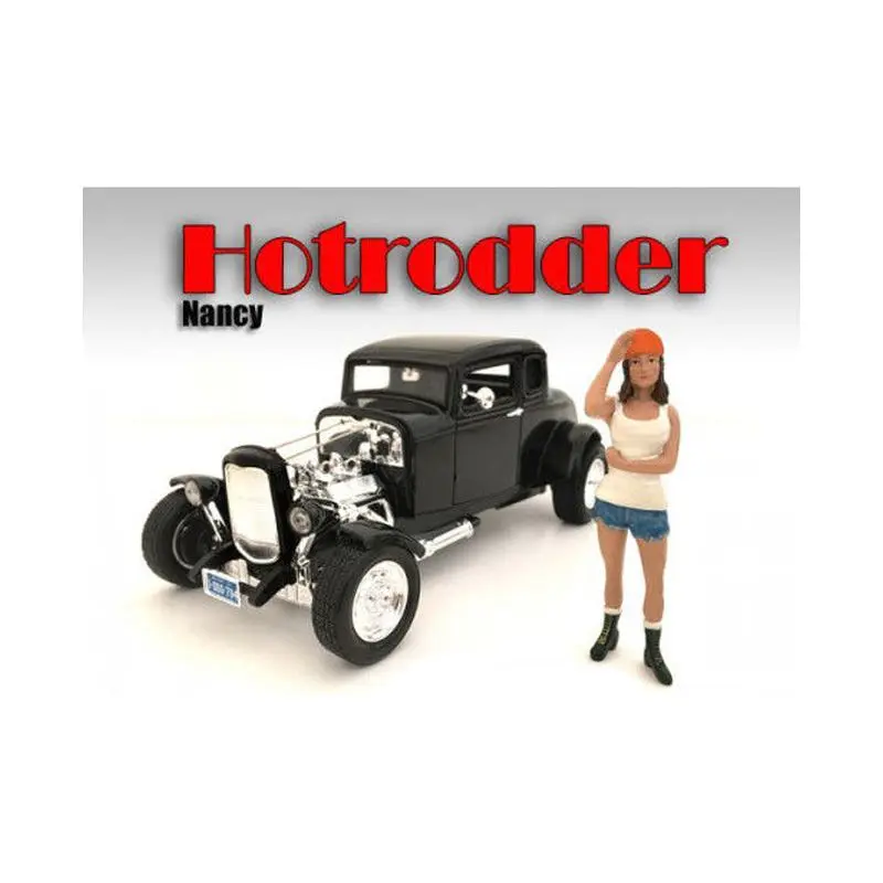 "Hotrodders" Nancy Figure For 1