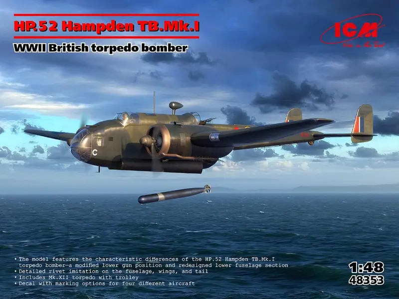 HP.52 HAMPDEN TB.MK.I WWII BRITISH TORPEDO KIT 1
