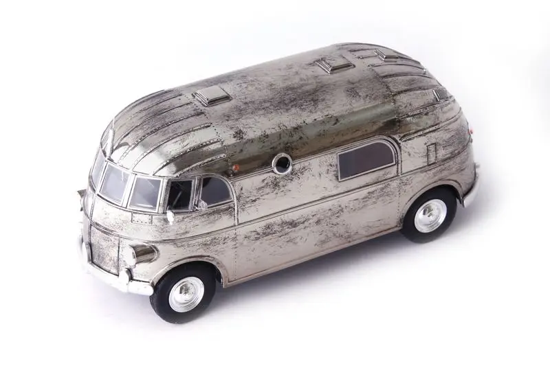 HUNT HOLLYWOOD HOUSE CAR 1940 MET.SILVER 1