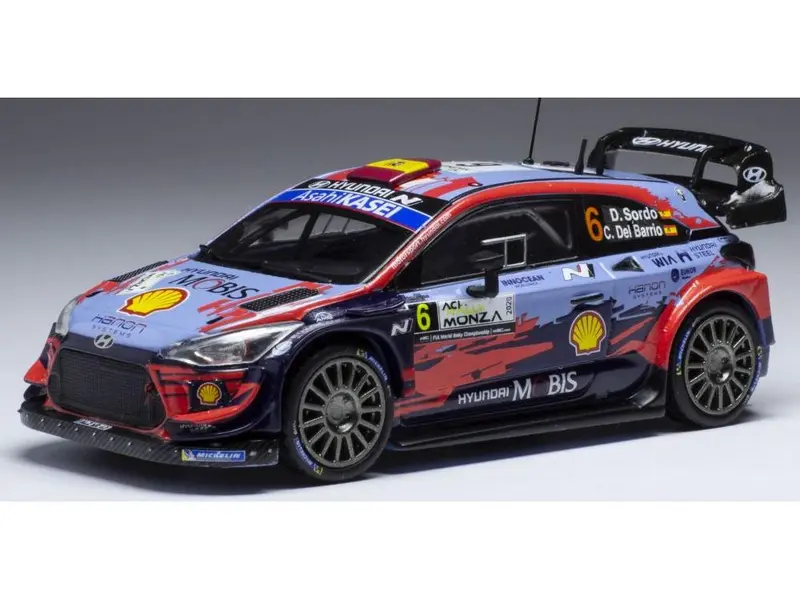 Hyundai i20 Coupe WRC #6 WRC Rallye Monza 2020 D.Sordo/C.Del Barrio 1