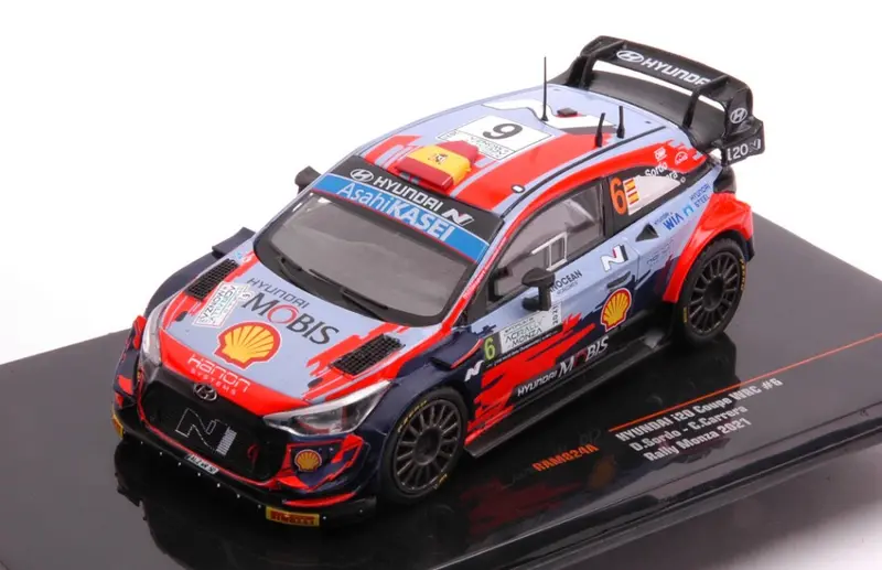 HYUNDAI i20 COUPE WRC N.6 RALLY MONZA 2021 SORDO/CARRERA 1