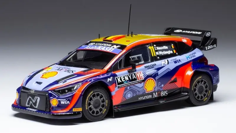 HYUNDAI i20 N.11 SAFARI RALLY 2022 NEUVILLE/WYDAEGHE 1