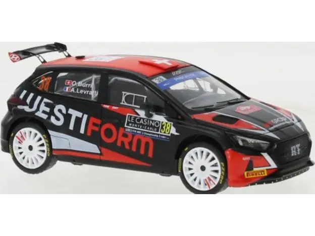 Hyundai i20 N #38 WRC2 Rally Monte Carlo 2023 O.Burri/A.Levratti 1