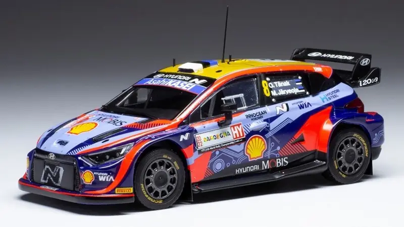 HYUNDAI i20 N.8 RALLY SARDEGNA 2022 TANAK/JARVEOJA 1