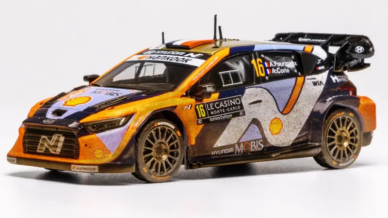 HYUNDAI i20 N N.16 RALLY1 MONTE CARLO 2025 FOURMAUX-CORIA 1