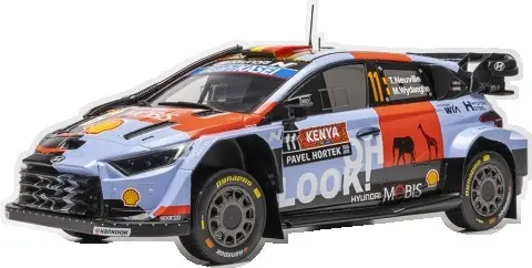 Hyundai i20 N Rally1 #11 Safari Rallye Kenya 2026 T.Neuville/M.Widaeghe 1
