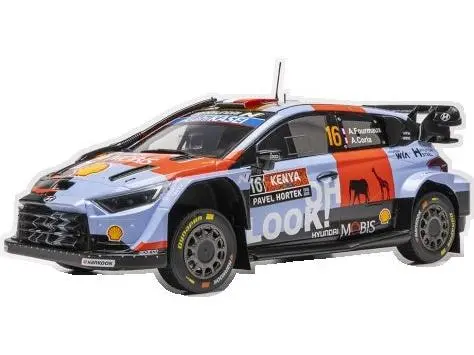 Hyundai i20 N Rally1 #16 Rally Kenya 2026 A.Fourmaux/A.Coria 1