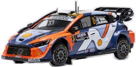 Hyundai i20 N Rally1 #8 Safari Rallye Kenya 2025 O.Tanak/M.Jarveoja 1