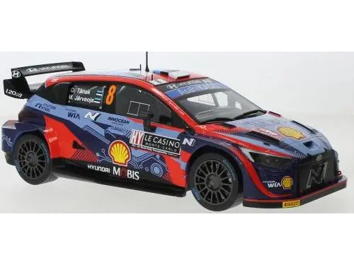 Hyundai i20 N Rally1 #8 T.Tanak/M.Jarveoja WRC2 Rallye Monte Carlo 2022 1