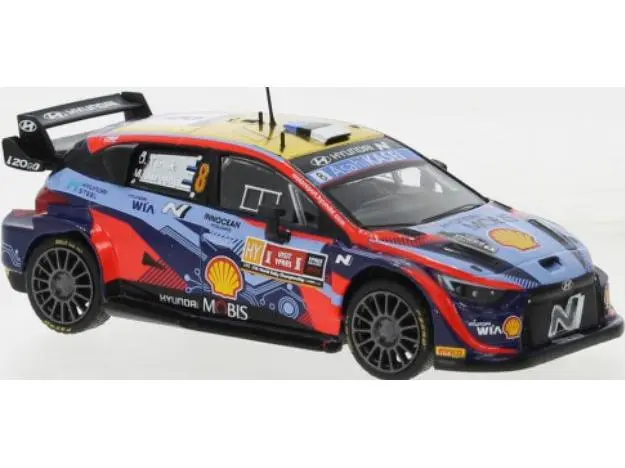Hyundai i20 N Rally1 #8 WRC Rally Ypern 2022 O.Tanak/M.Jarveoja 1