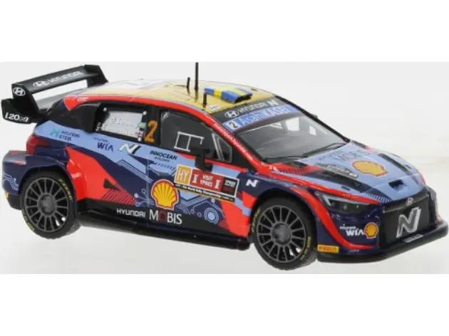 Hyundai i20 N Rally2 #2 WRC2 Rally Ypern 2022 O.Solberg/E.Edmondson 1