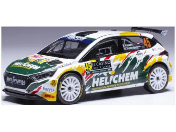 Hyundai i20 N Rally2 #45 WRC Rallye Monte Carlo 2024 H.Vossen/W.Vissenberg 1