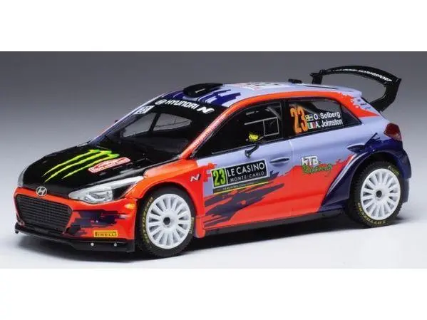 Hyundai i20 R5 #23 Rally Monte Carlo 2021 P.Solberg/A.Johnston 1