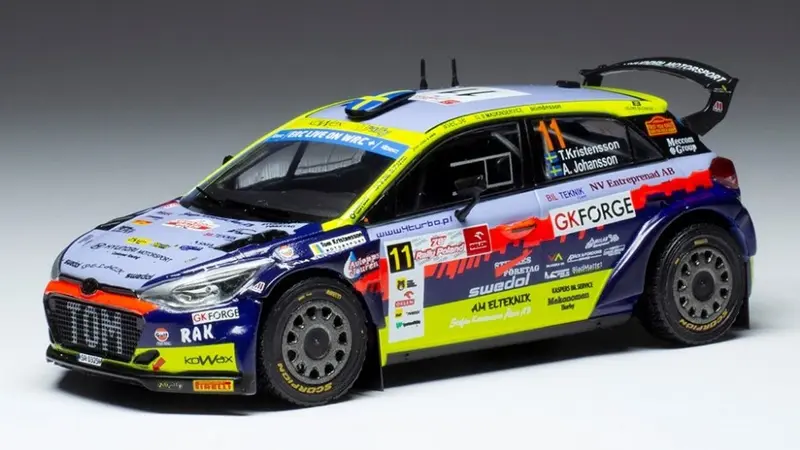 HYUNDAI i20 R5 N.11 RALLY POLEN 2022KRISTENSSON/JOHANSSON 1