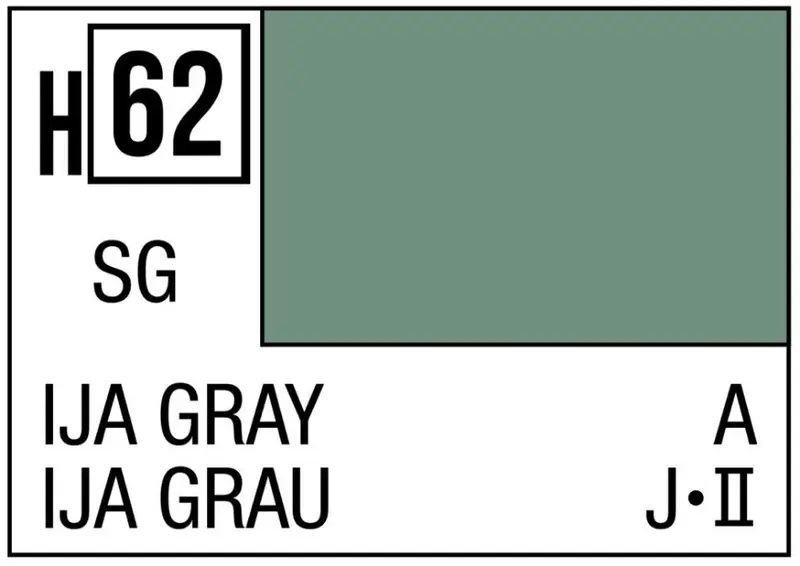 IJA GRAY SEMI-GLOSS ml 10 Pz.6 - Gunze - GU0062