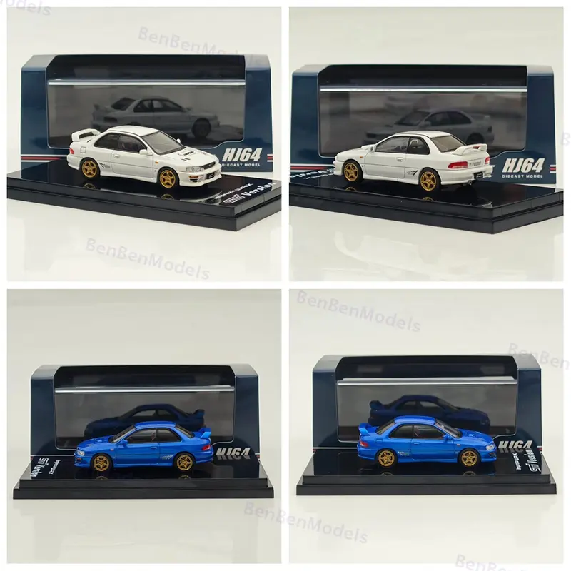 Impreza PURE SPORTS COUPE WRX type R STi Version (GC8) Hobby Japan 1/64