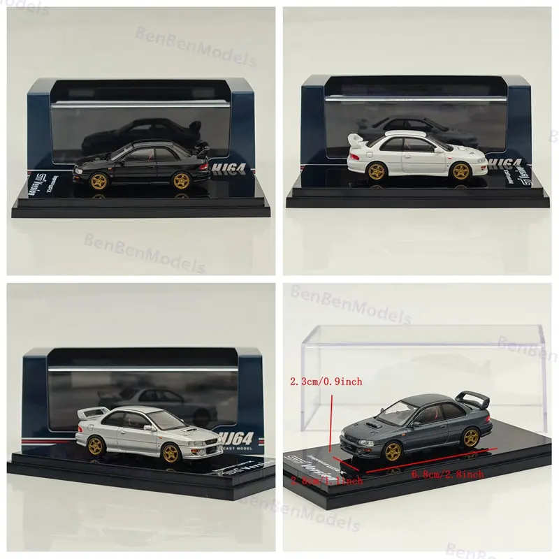 Impreza PURE SPORTS COUPE WRX type R STi Version (GC8) V Hobby Japan 1/64
