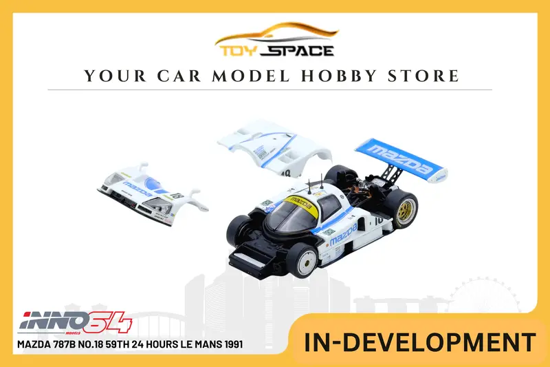 [INNO64] Mazda 787B No.18 59th 24 Hours Le Mans 1991
