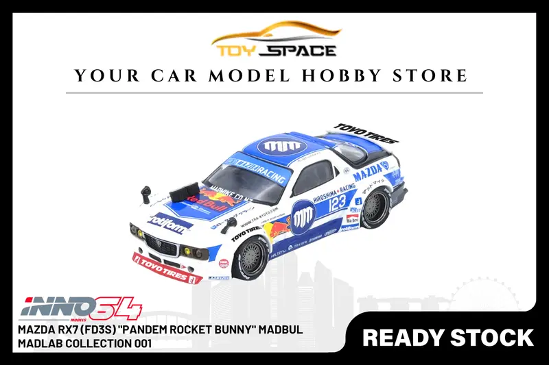[INNO64] Mazda RX7 (FD3S) "Pandem Rocket Bunny" Madbul Madlab Collection 001