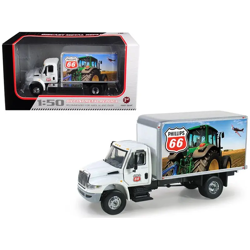 International DuraStar Phillips 66 Delivery Truck 1/50 Diecast Model by First Gear