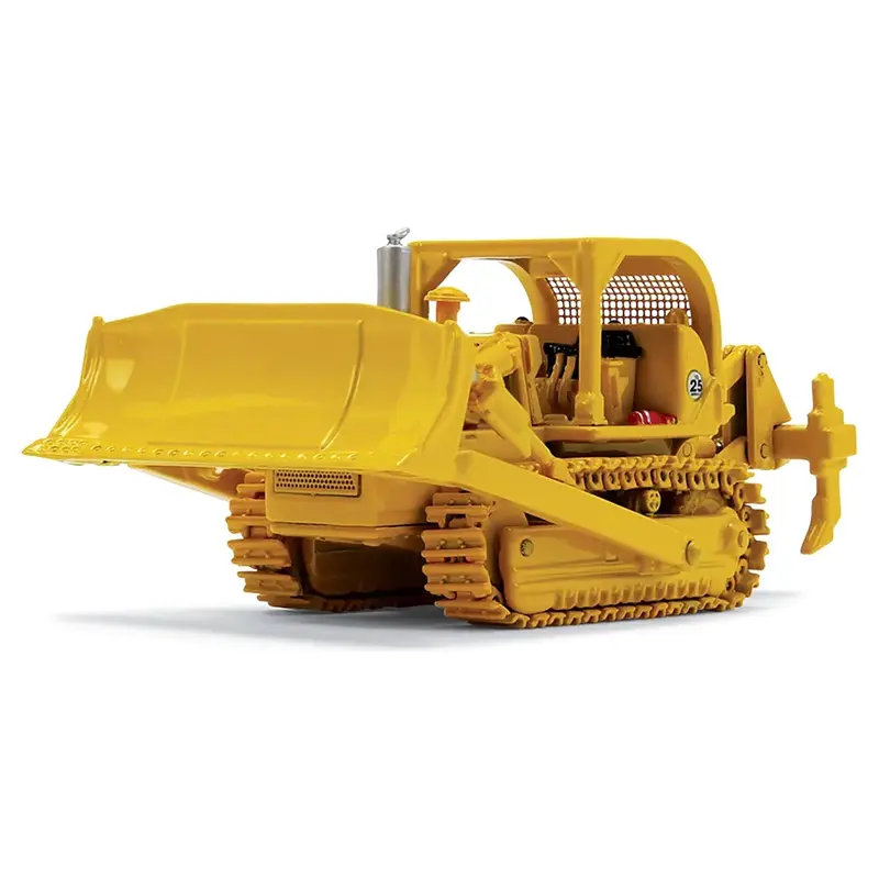 International Harvester TD-25 Crawler & ROPS Tractor with Ripper Yellow 1/87 Diecast Model by First Gear