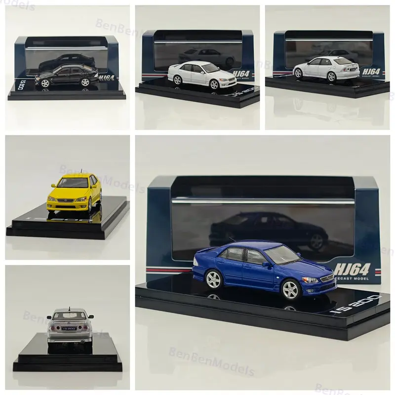 IS 200(E10) 1999 Diecast Model Car Limited Collection Hobby Japan 1/64