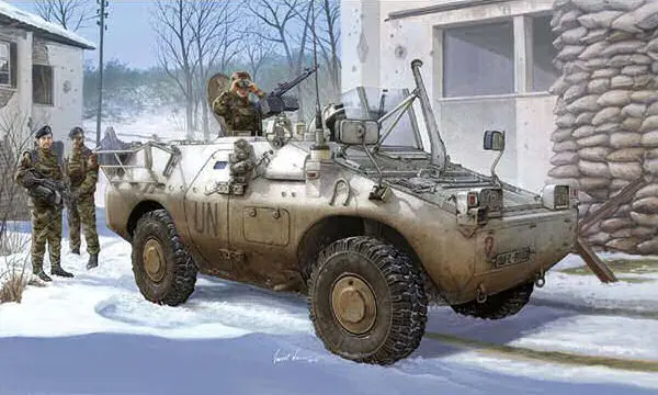 ITALIAN PUMA 4x4 WHEELED AFV KIT 1