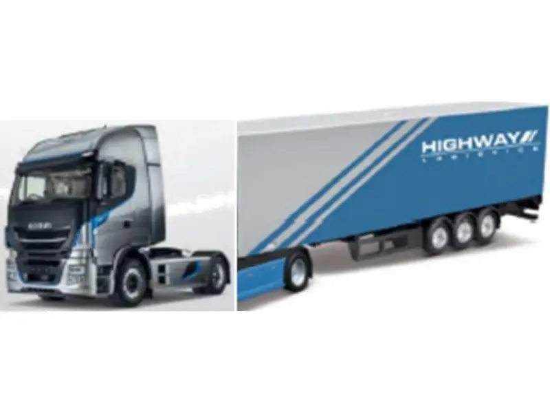 Iveco S-WAY 570 w/Container Trailer 1