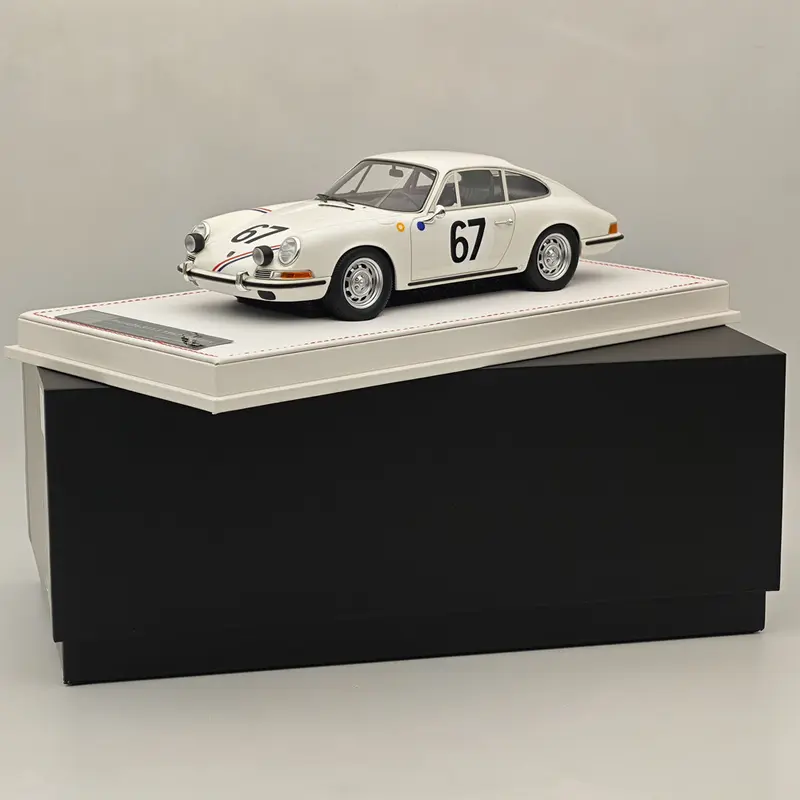 Ivy Merit 1/18 911s 1967 Le Mans White 67# High-Quality Collection Resin