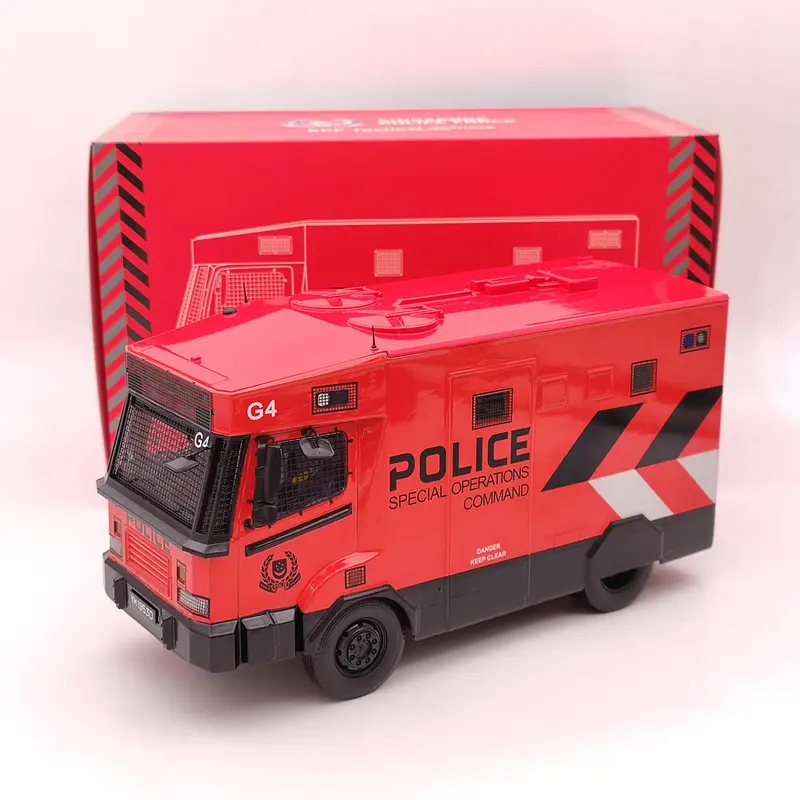 IXO 1/24 POLWEL Singapore Police Force SPF/SOC Tactical Vehicle Diecast Model Toys Car Limited Collection Gift