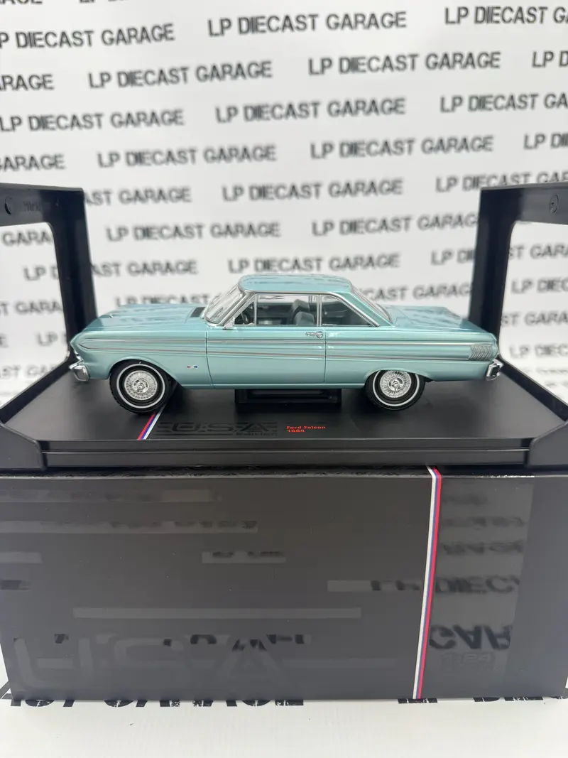 IXO Models 1964 Ford Falcon Dynasty Green Metallic 1