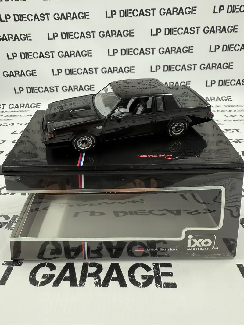IXO Models 1987 Buick Grand National Black 1
