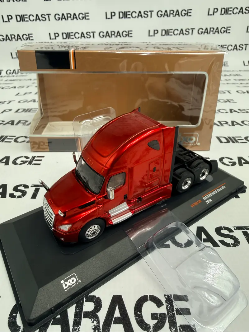 IXO Models 2018 Freightliner Cascadia Metallic Red Semi Truck 1