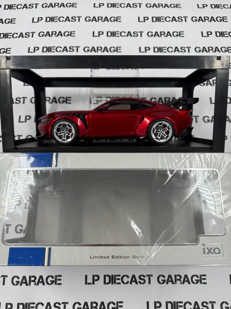 IXO Models 2025 Ford Mustang GTD Dark Red Metallic 1
