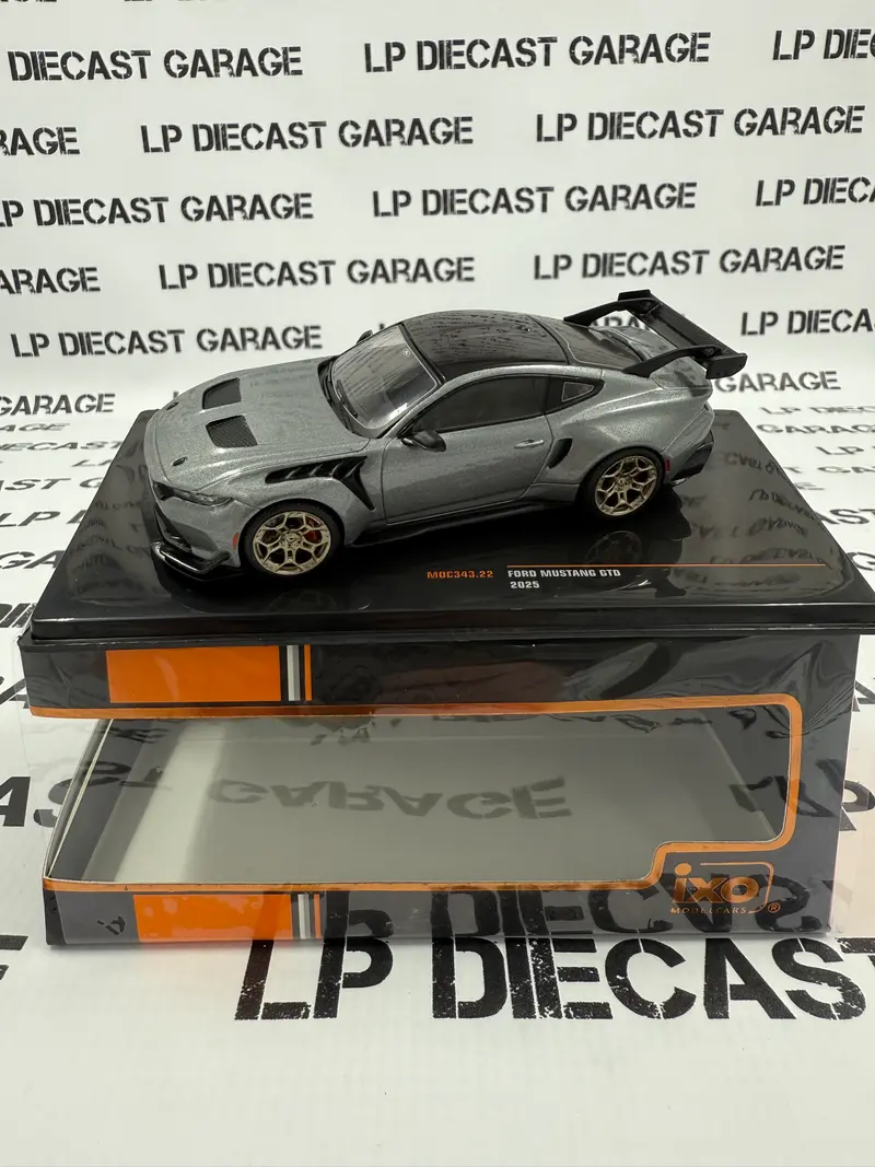 IXO Models 2025 Ford Mustang GTD Metallic Grey 1