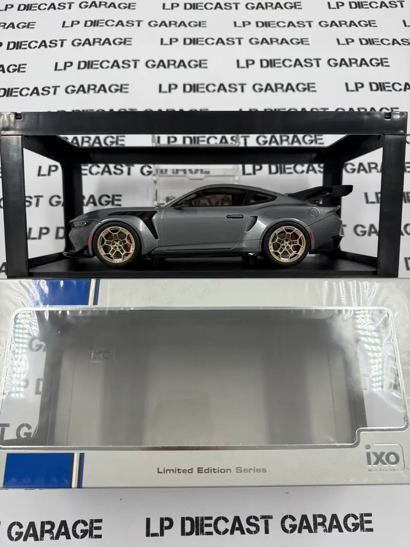 IXO Models 2025 Ford Mustang GTD Metallic Grey 1