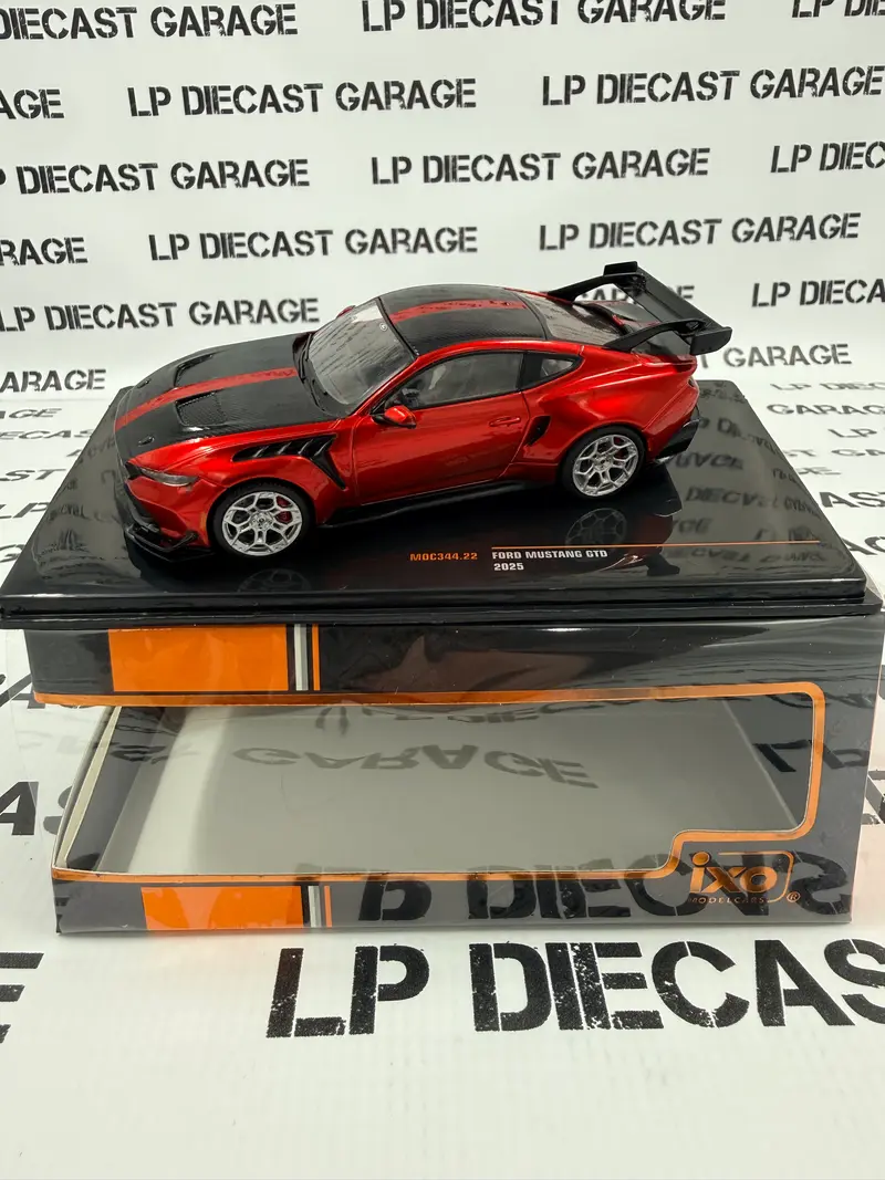 IXO Models 2025 Ford Mustang GTD Metallic Red 1