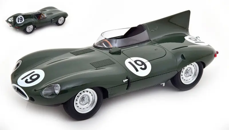 JAGUAR D-TYPE (LN) N.19 WINNER SEBRING 1955 HAWTHORN-WALTERS 1