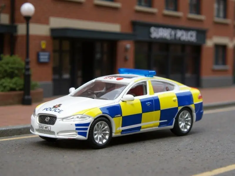 Jaguar XF Surrey Police 1