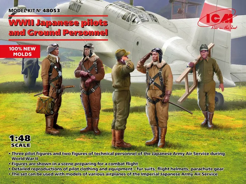 JAPANESE PILOTS AND GROUND PERSONNEL WWII KIT 1