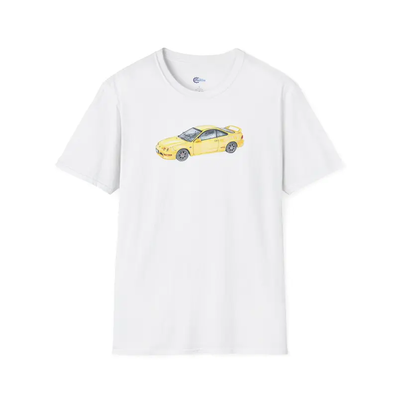 JDM T-Shirt - 2000 Acura Integra Type R Yellow